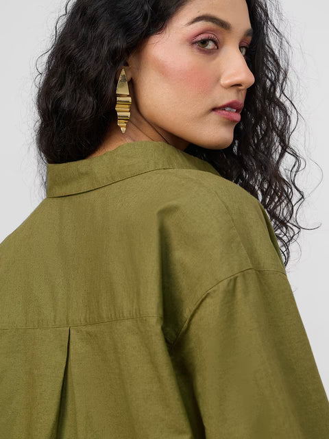 Women Cotton Linen Shirt – Flower Child