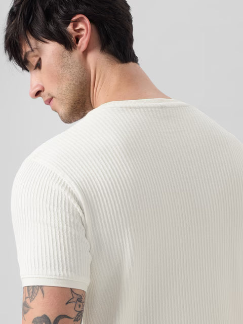 Korean T-Shirt: White