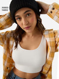White Bralette Top
