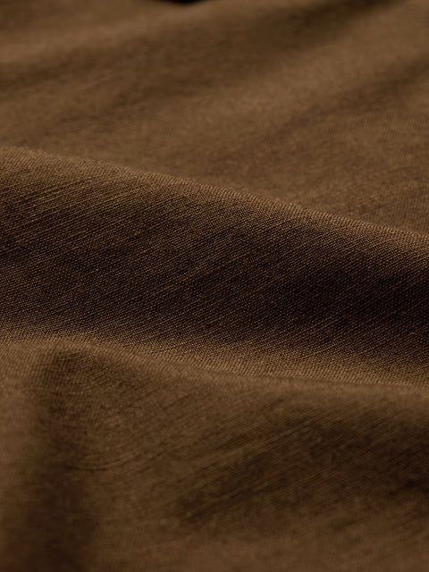 Cotton Linen: Chestnut