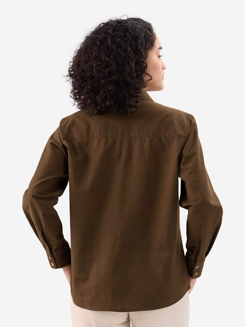 Cotton Linen: Chestnut