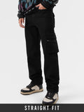 Men's Cargo Jeans: Onyx