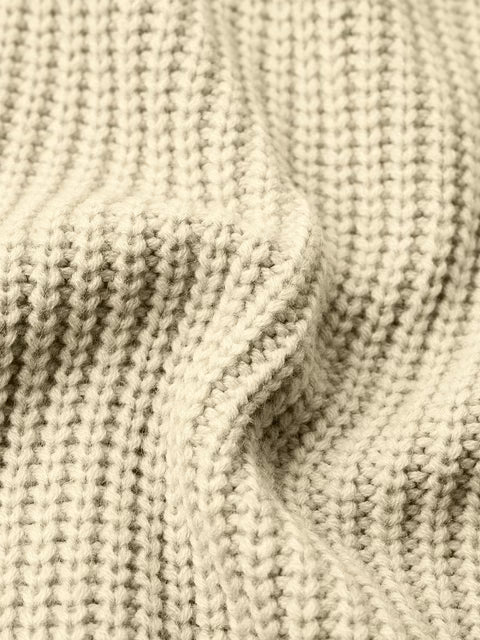 Knitted Sweater: Sandstone