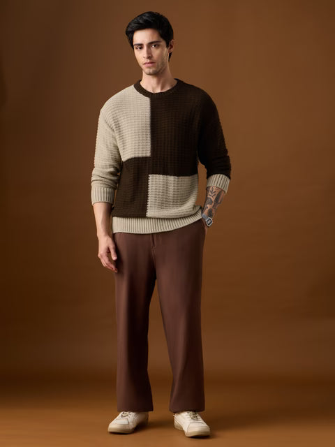 Oversized Sweater: Deep Mocha