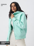 Zipper Hoodie: Applemint