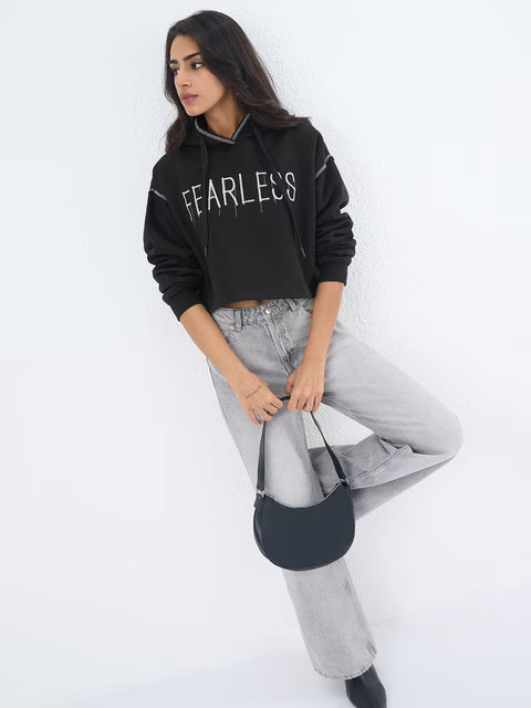 Oversized Hoodie: Fearless