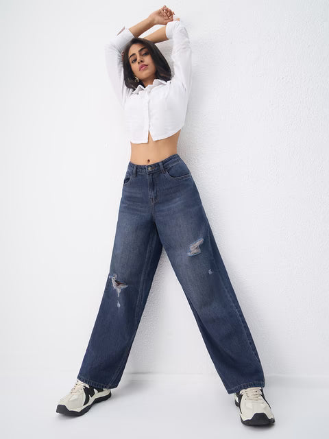 Baggy-Fit Denim: Pacific Fade