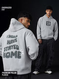Pullover Hoodie: Just Stay Home