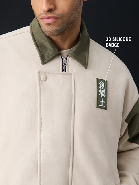 Oversized Jacket: Kanji