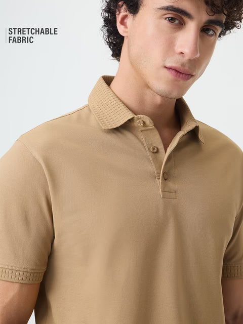 Pique Polo: Champagne