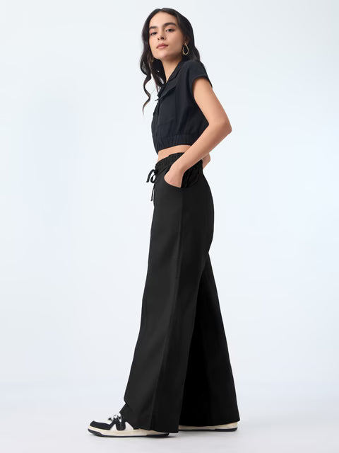 Pull On Pants: Black Noir (Straight Fit)