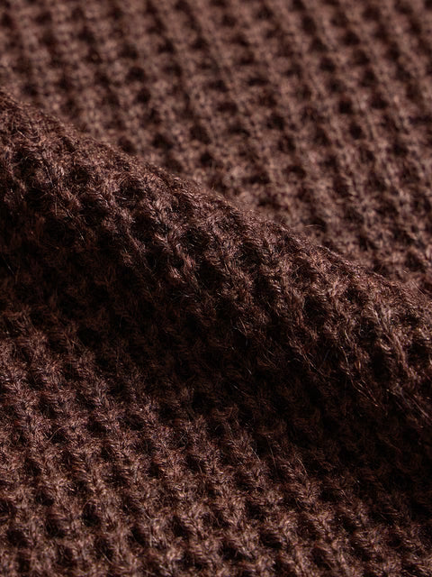 Textured Flat Knit: Cedar