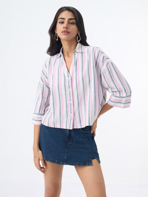 Drop-Shoulder Shirt